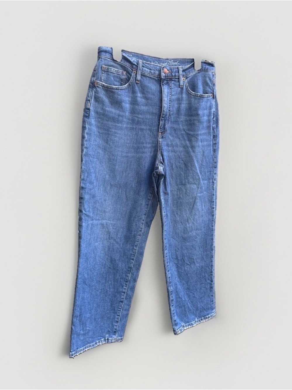 Women’s Vintage straight Jeans Medium Wash - Picture 3 of 7